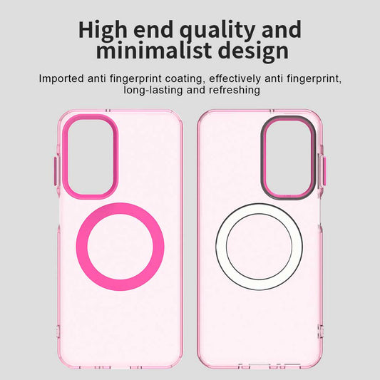 MagSafe-deksel for Samsung Galaxy A26 A266, Techsuit, CandyCase, Rosa