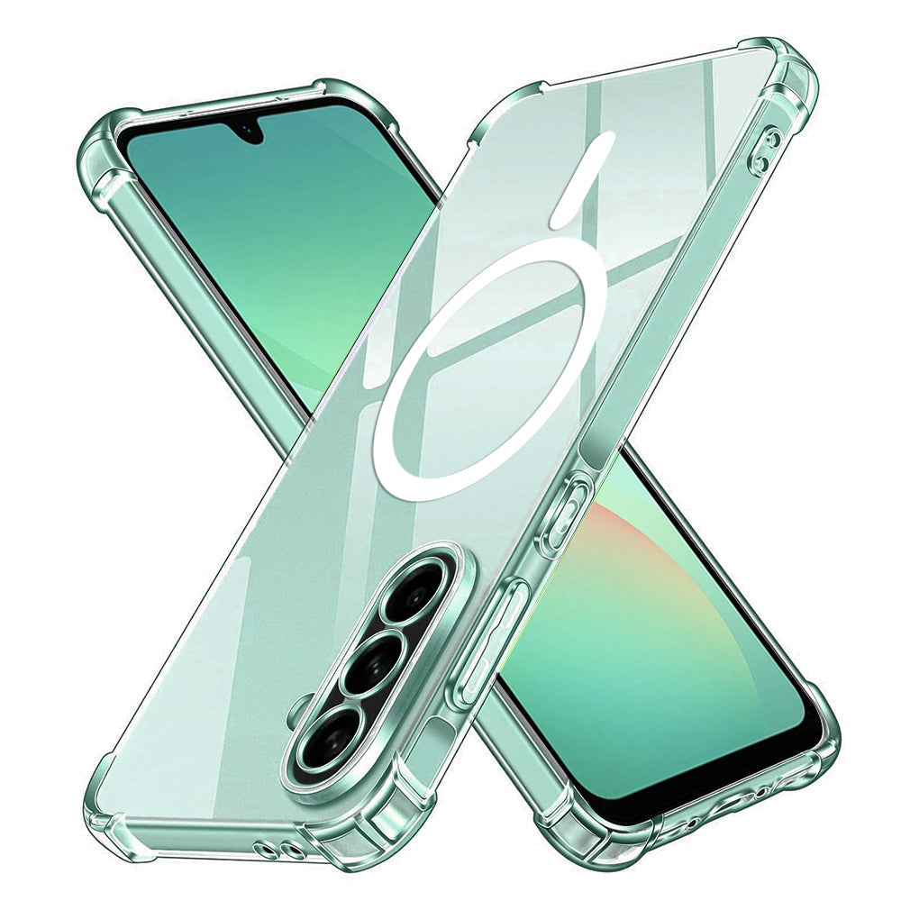 MagSafe-deksel for Samsung Galaxy A26 A266, Techsuit, støtsikker, gjennomsiktig