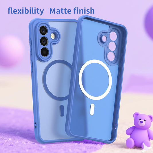 MagSafe-deksel for Samsung Galaxy A27 5G, Techsuit, HaloFrost II, Blå