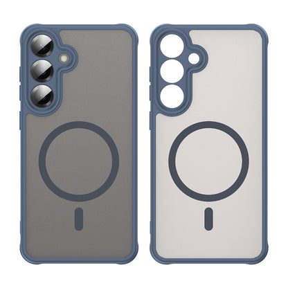MagSafe-deksel for Samsung Galaxy A27 5G, Techsuit, HaloFrost II, Marineblå