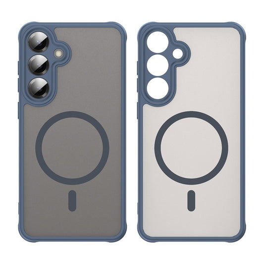 MagSafe-deksel for Samsung Galaxy A27 5G, Techsuit, HaloFrost II, Marineblå
