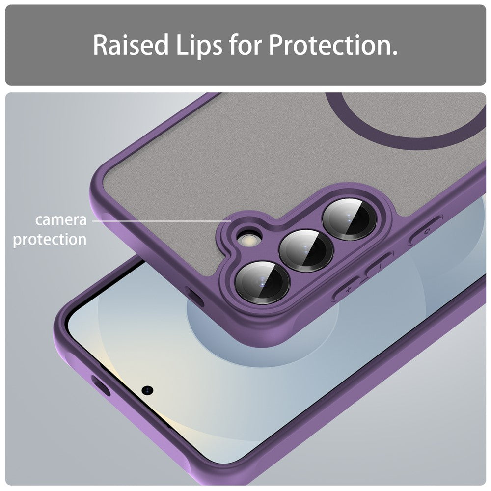 MagSafe-deksel for Samsung Galaxy A27 5G, Techsuit, HaloFrost II, Lilla