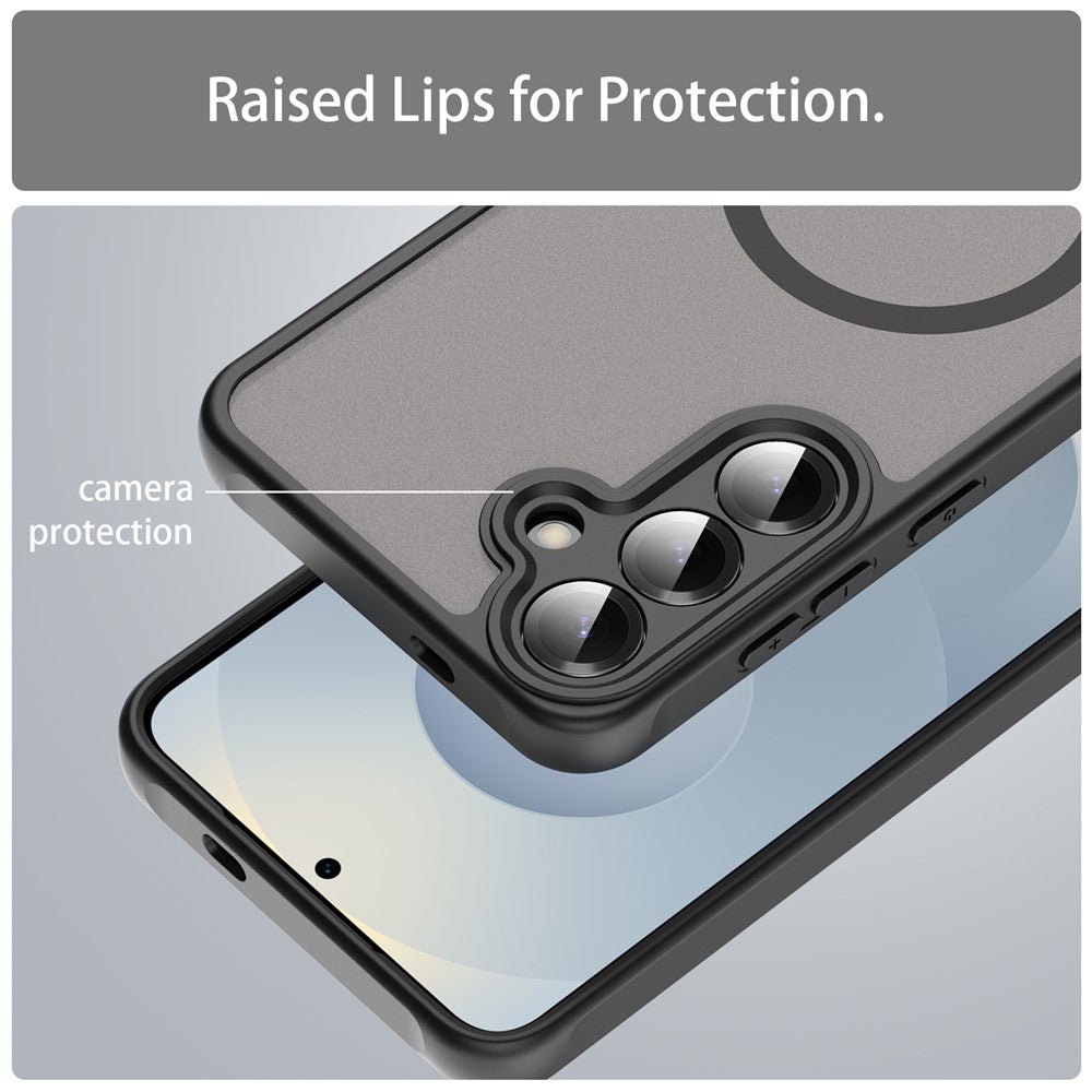 MagSafe-deksel for Samsung Galaxy A27 5G, Techsuit, HaloFrost II, svart