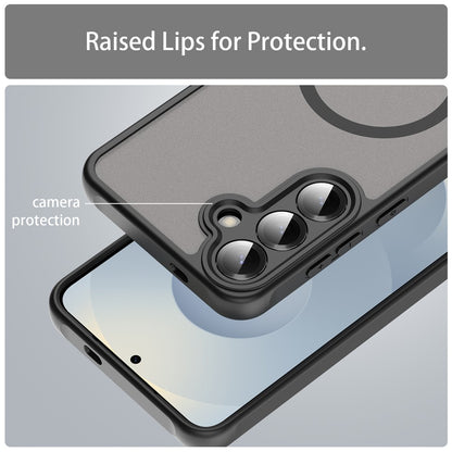 MagSafe-deksel for Samsung Galaxy A27 5G, Techsuit, HaloFrost II, svart