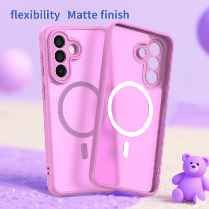 MagSafe-deksel for Samsung Galaxy A27 5G, Techsuit, HaloFrost II, Rosa