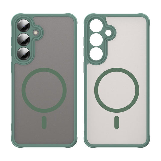 MagSafe-deksel for Samsung Galaxy A27 5G, Techsuit, HaloFrost II, Grønn
