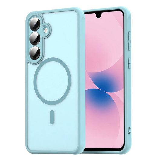 MagSafe-deksel for Samsung Galaxy A27 5G, Techsuit, HaloFrost II, Lys grønn
