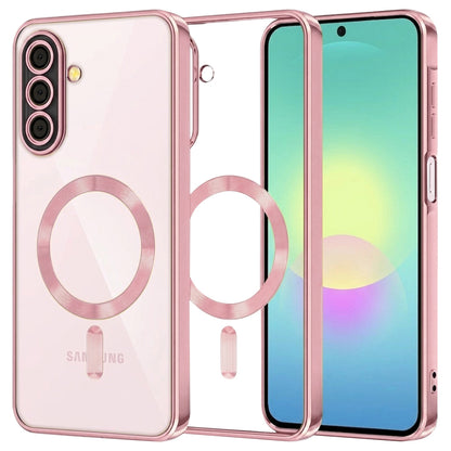 MagSafe-deksel for Samsung Galaxy A27 5G, Techsuit, Luxury Crystal, Rosa