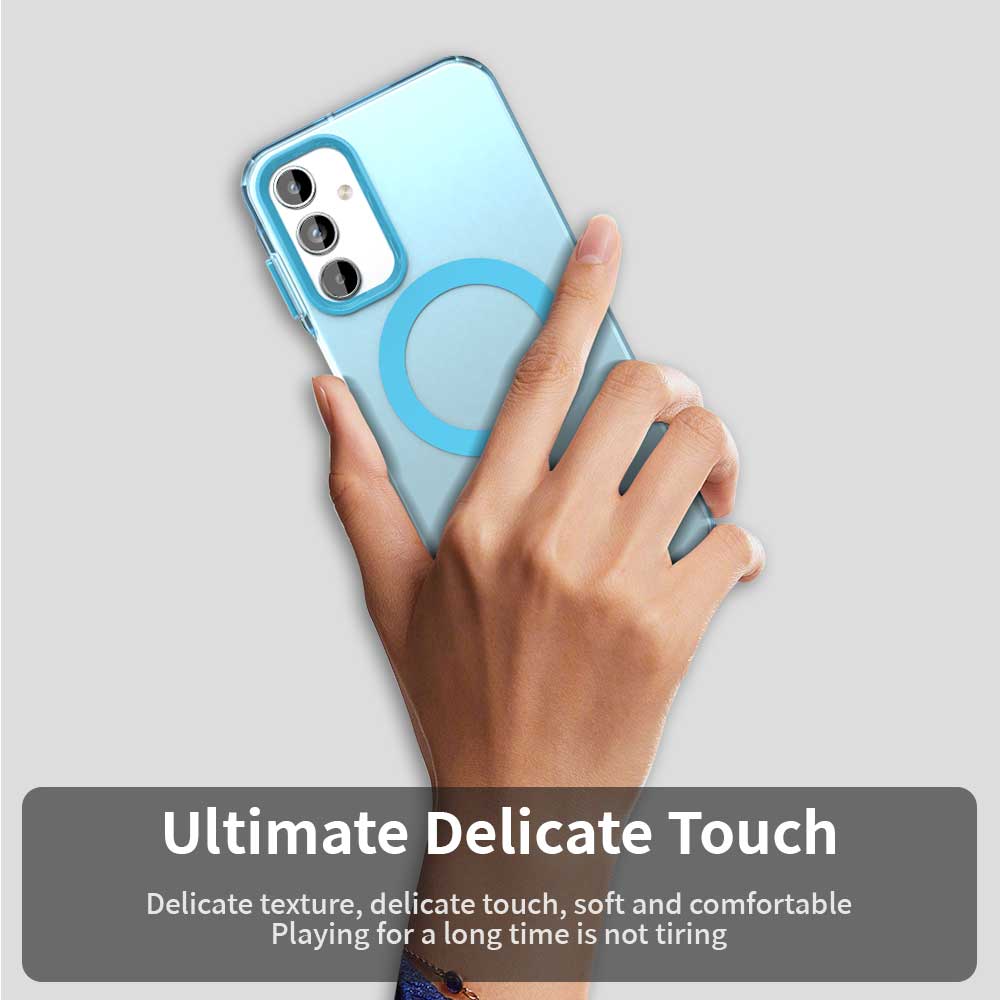MagSafe-deksel for Samsung Galaxy A35 5G A356, Techsuit, CandyCase, Blå