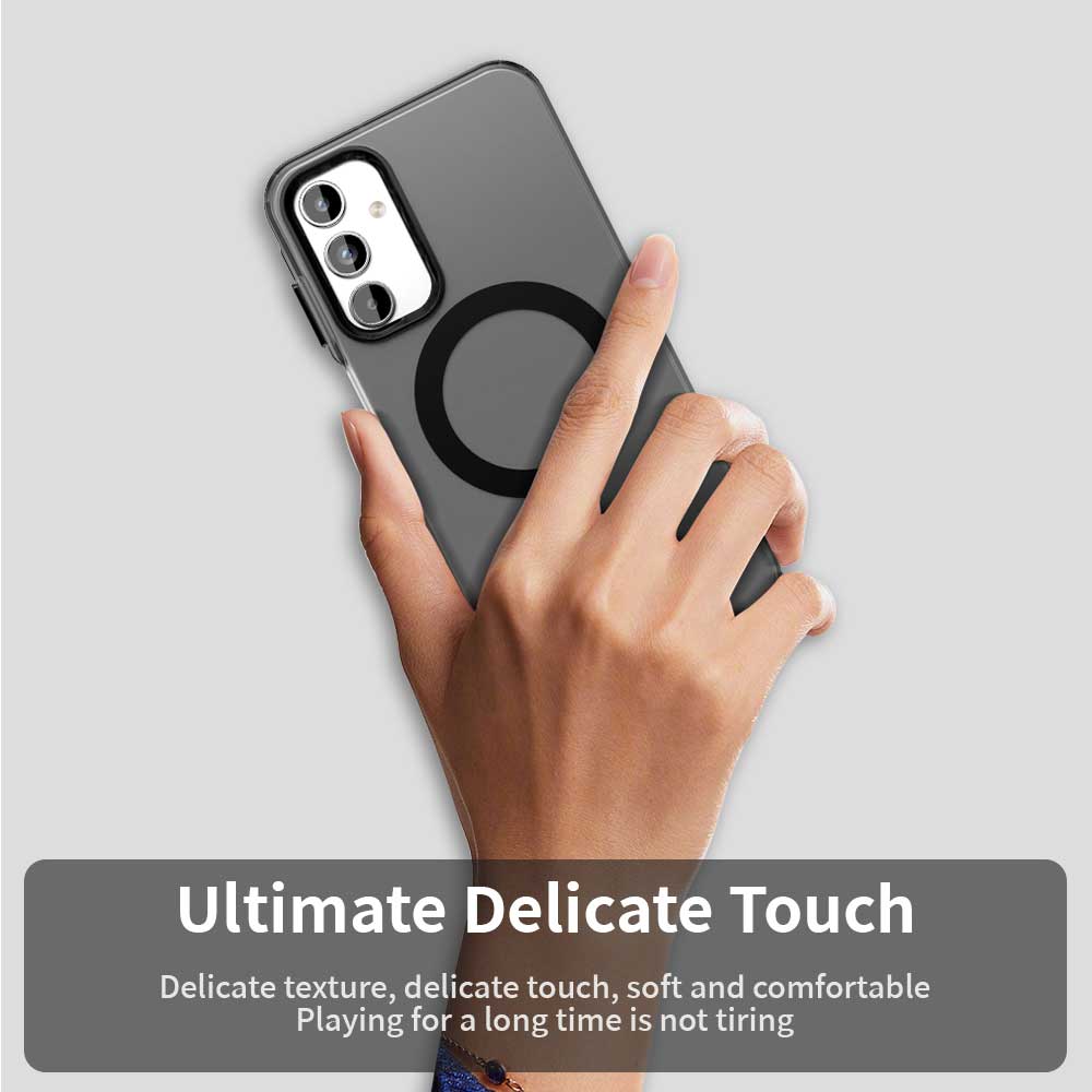 MagSafe-deksel for Samsung Galaxy A35 5G A356, Techsuit, CandyCase, Svart