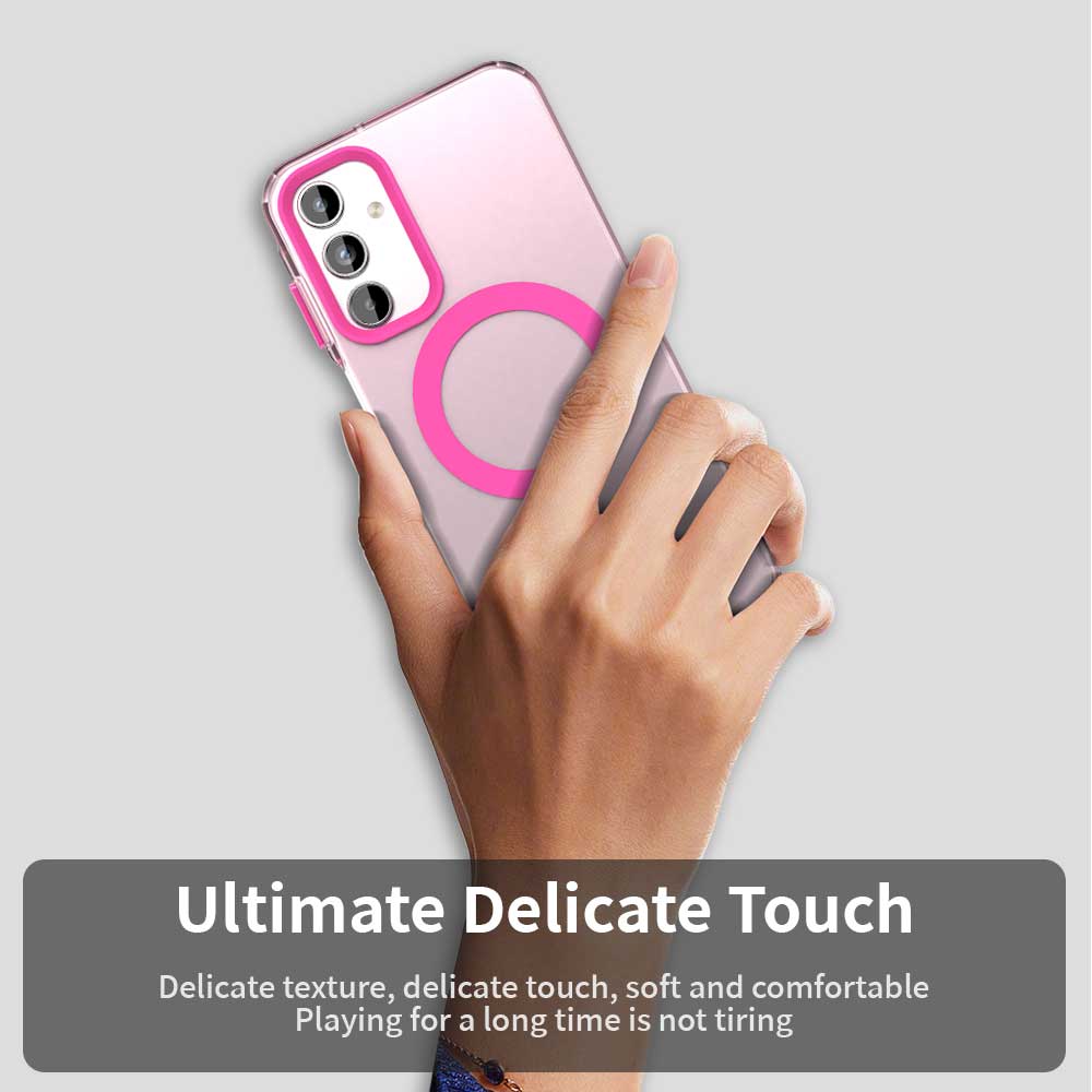 MagSafe-deksel for Samsung Galaxy A35 5G A356, Techsuit, CandyCase, Rosa