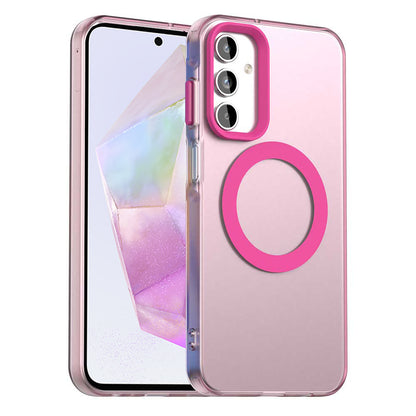 MagSafe-deksel for Samsung Galaxy A35 5G A356, Techsuit, CandyCase, Rosa