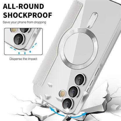 MagSafe-deksel for Samsung Galaxy A35 5G A356, Techsuit, SmartMag Book, Grå