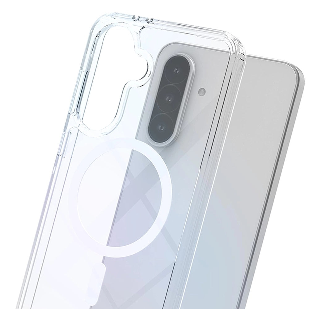 MagSafe-deksel for Samsung Galaxy A36 A366, 3MK, Armor MagCase, Transparent