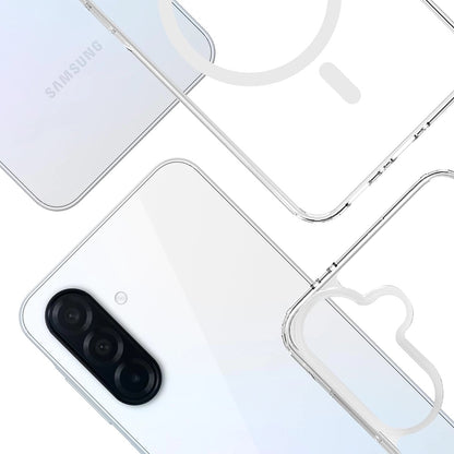 MagSafe-deksel for Samsung Galaxy A36 A366, 3MK, Armor MagCase, Transparent
