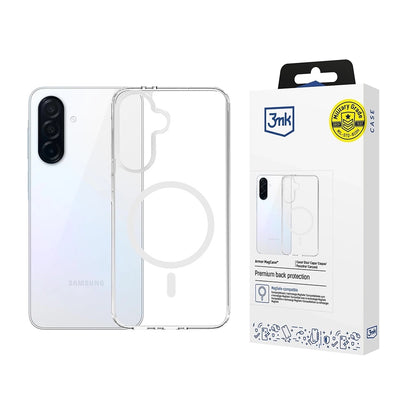 MagSafe-deksel for Samsung Galaxy A36 A366, 3MK, Armor MagCase, Transparent
