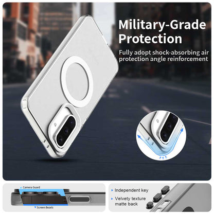 MagSafe-deksel for Samsung Galaxy A36 A366, Techsuit, CandyCase, Hvit