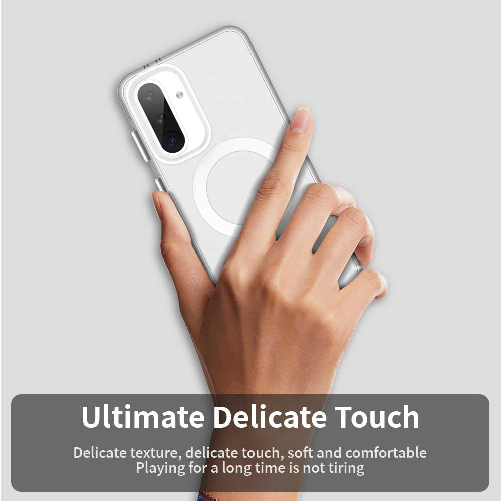 MagSafe-deksel for Samsung Galaxy A36 A366, Techsuit, CandyCase, Hvit