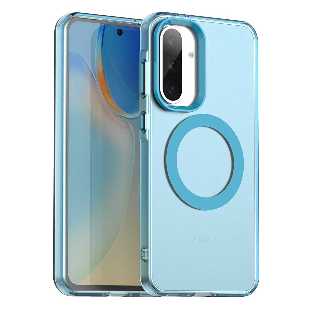 MagSafe-deksel for Samsung Galaxy A36 A366, Techsuit, CandyCase, Blå