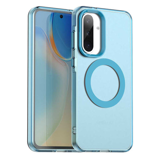 MagSafe-deksel for Samsung Galaxy A36 A366, Techsuit, CandyCase, Blå