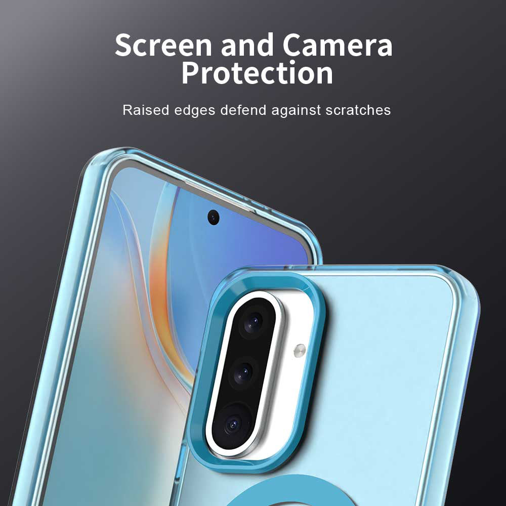 MagSafe-deksel for Samsung Galaxy A36 A366, Techsuit, CandyCase, Blå
