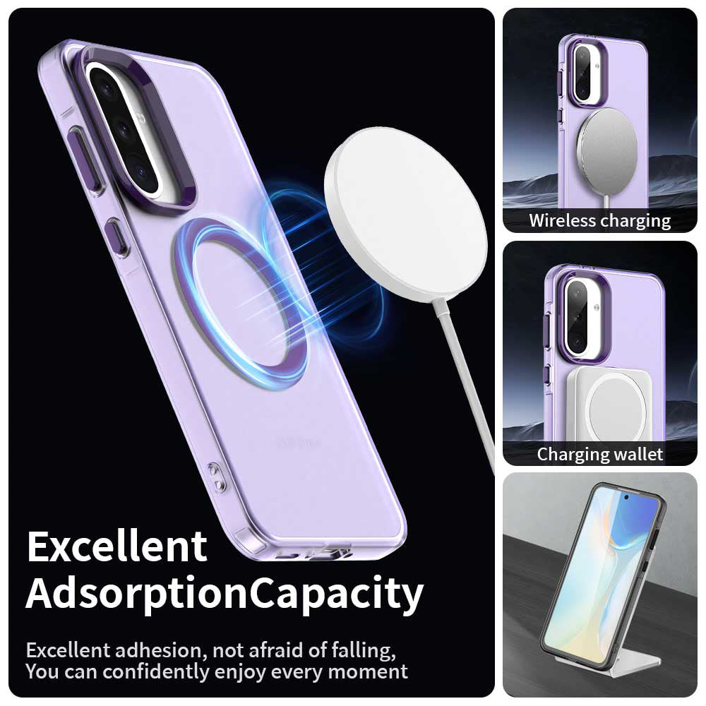 MagSafe-deksel for Samsung Galaxy A36 A366, Techsuit, CandyCase, Lilla