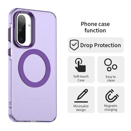 MagSafe-deksel for Samsung Galaxy A36 A366, Techsuit, CandyCase, Lilla