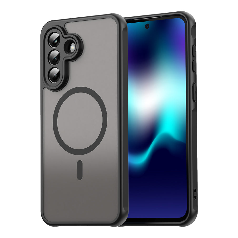 MagSafe-deksel for Samsung Galaxy A37 5G, Techsuit, HaloFrost II, Svart