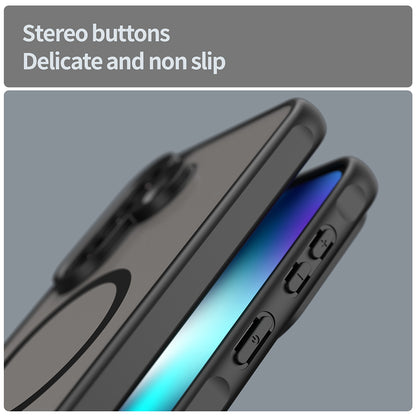 MagSafe-deksel for Samsung Galaxy A37 5G, Techsuit, HaloFrost II, Svart