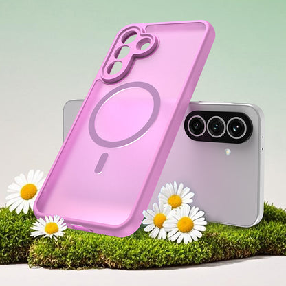 MagSafe-deksel for Samsung Galaxy A37 5G, Techsuit, HaloFrost II, Rosa