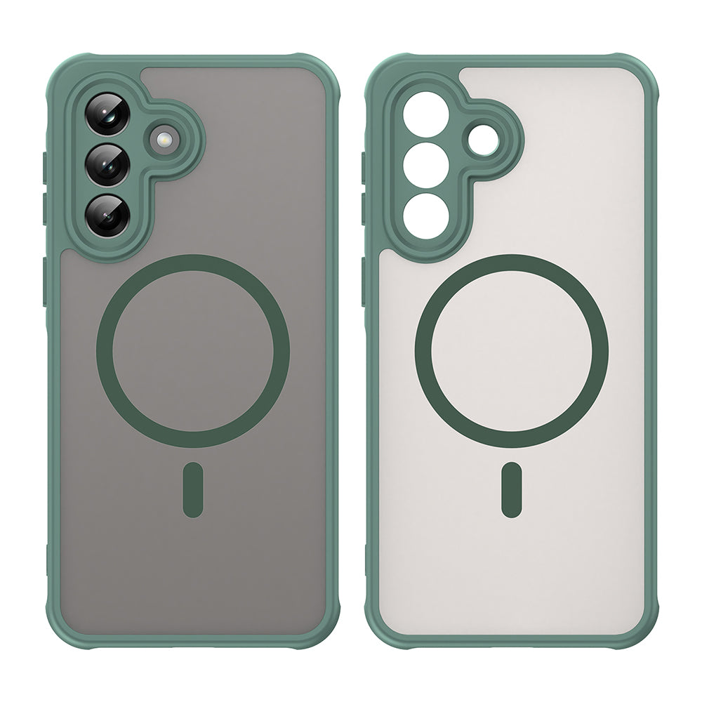 MagSafe-deksel for Samsung Galaxy A37 5G, Techsuit, HaloFrost II, Grønn