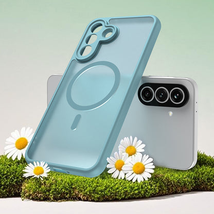 MagSafe-deksel for Samsung Galaxy A37 5G, Techsuit, HaloFrost II, Lys Grønn