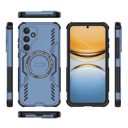 MagSafe-deksel for Samsung Galaxy A55 5G A556, Techsuit, ArmorMag, Blå