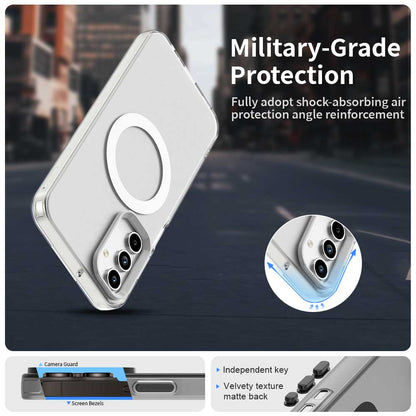 MagSafe-deksel for Samsung Galaxy A55 5G A556, Techsuit, CandyCase, Hvit