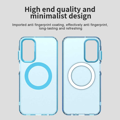 MagSafe-deksel for Samsung Galaxy A55 5G A556, Techsuit, CandyCase, Blå