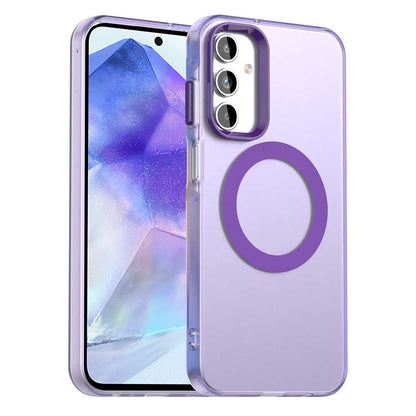 MagSafe-deksel for Samsung Galaxy A55 5G A556, Techsuit, CandyCase, Lilla