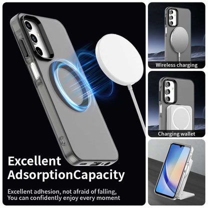MagSafe-deksel for Samsung Galaxy A55 5G A556, Techsuit, CandyCase, svart