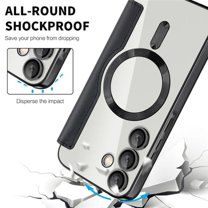 MagSafe-deksel for Samsung Galaxy A55 5G A556, Techsuit, SmartMag Book, svart