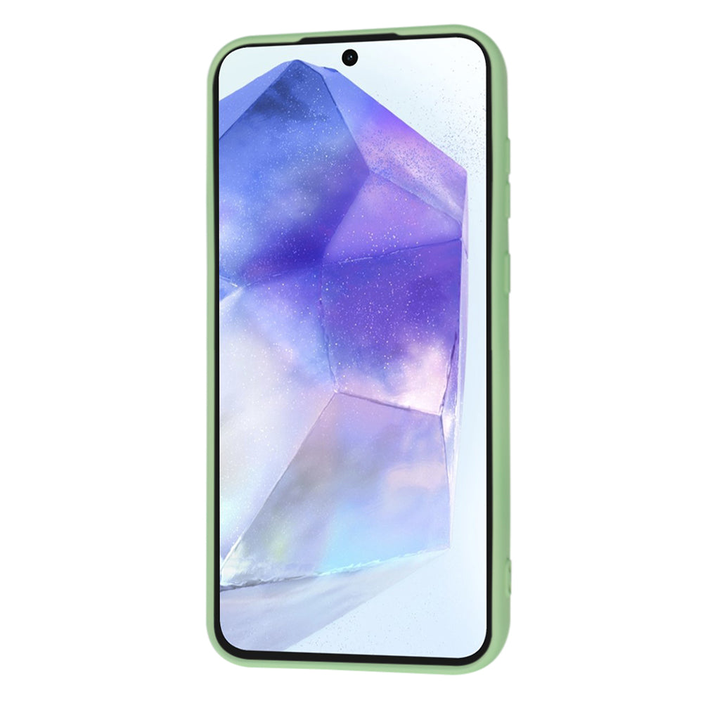 MagSafe-deksel for Samsung Galaxy A55 5G A556, Techsuit, SoftFlex, Lys grønn