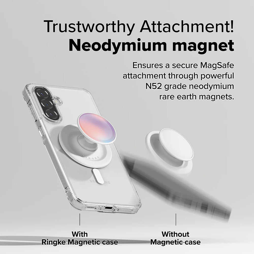 MagSafe-deksel for Samsung Galaxy A56 A566 / A36 A366, Ringke, Fusion, Transparent