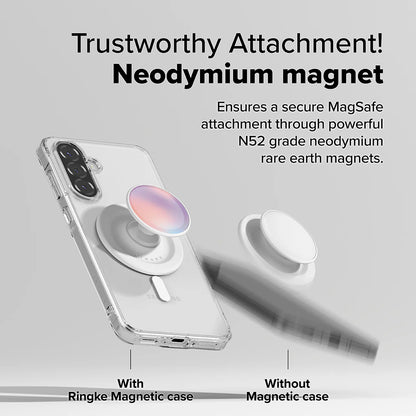 MagSafe-deksel for Samsung Galaxy A56 A566 / A36 A366, Ringke, Fusion, Transparent