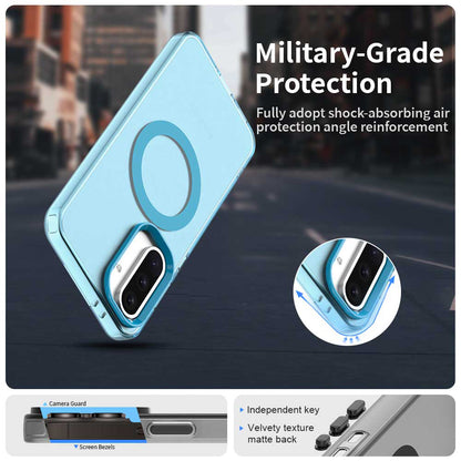 MagSafe-deksel for Samsung Galaxy A56 A566, Techsuit, CandyCase, Blå