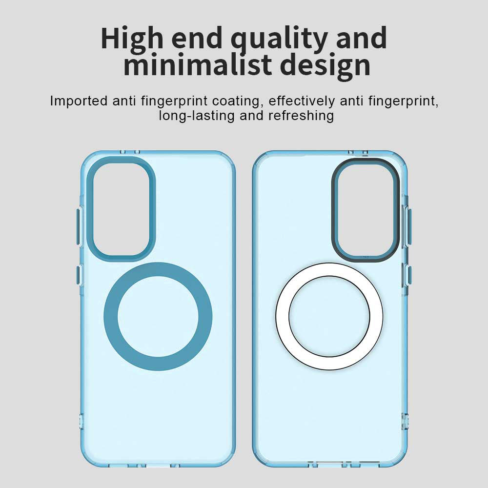 MagSafe-deksel for Samsung Galaxy A56 A566, Techsuit, CandyCase, Blå