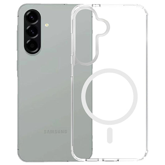 MagSafe-deksel for Samsung Galaxy A57 5G, 3MK, Armor MagCase, Gjennomsiktig