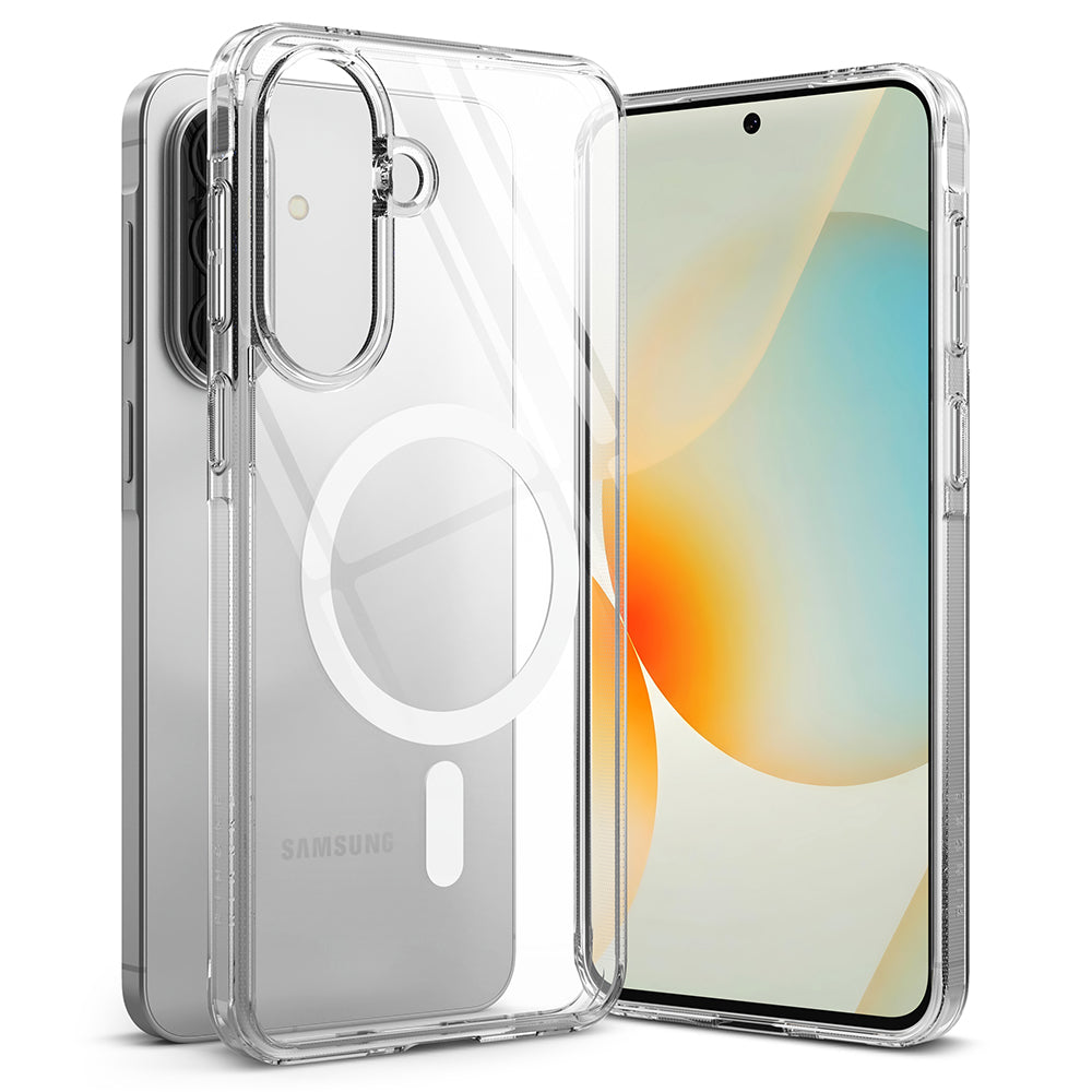 MagSafe-deksel for Samsung Galaxy A57 5G, Ringke, Fusion, Gjennomsiktig