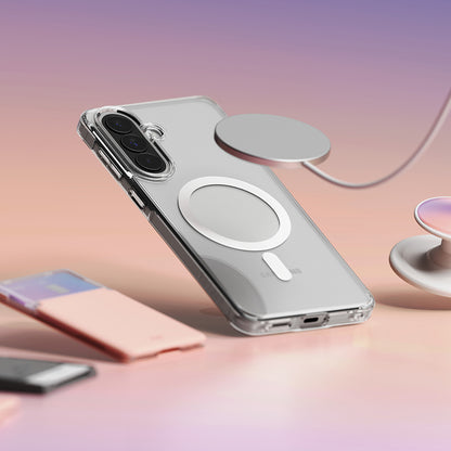 MagSafe-deksel for Samsung Galaxy A57 5G, Ringke, Fusion, Gjennomsiktig