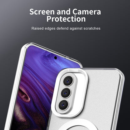 MagSafe-deksel for Samsung Galaxy A57 5G, Techsuit, CandyCase, Hvit