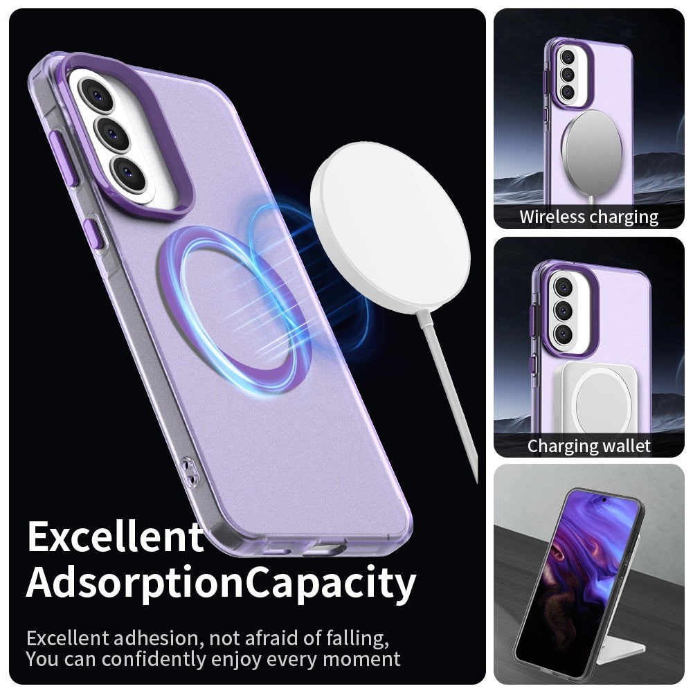 MagSafe-deksel for Samsung Galaxy A57 5G, Techsuit, CandyCase, Lilla