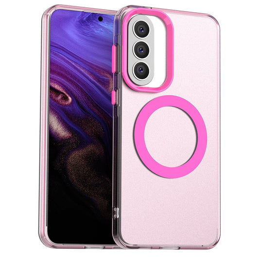 MagSafe-deksel for Samsung Galaxy A57 5G, Techsuit, CandyCase, Rosa