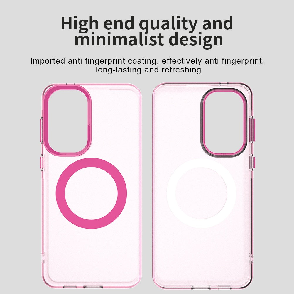 MagSafe-deksel for Samsung Galaxy A57 5G, Techsuit, CandyCase, Rosa